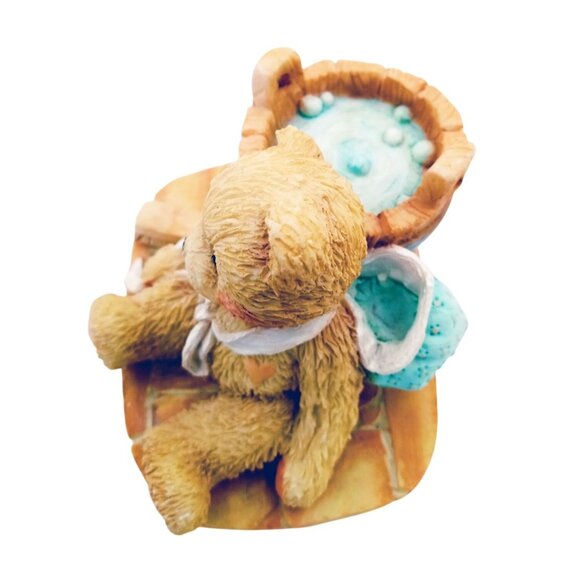 Joshua Love Repairs All Cherished Teddies Vintage 1991 950556 2.25 Inch Figure - Picture 11 of 15